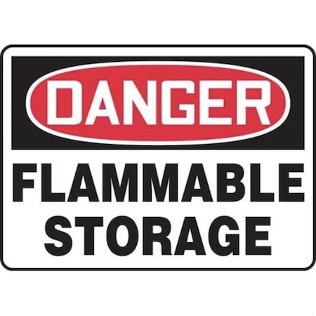 Accuform OSHA DANGER SAFETY SIGN FLAMMABLE MCHG055VP MCHG055VP